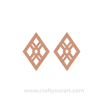 Earrings MDF Design 63