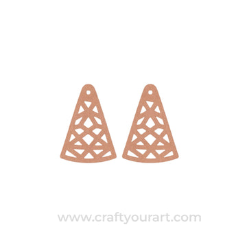 Earrings MDF Design 66