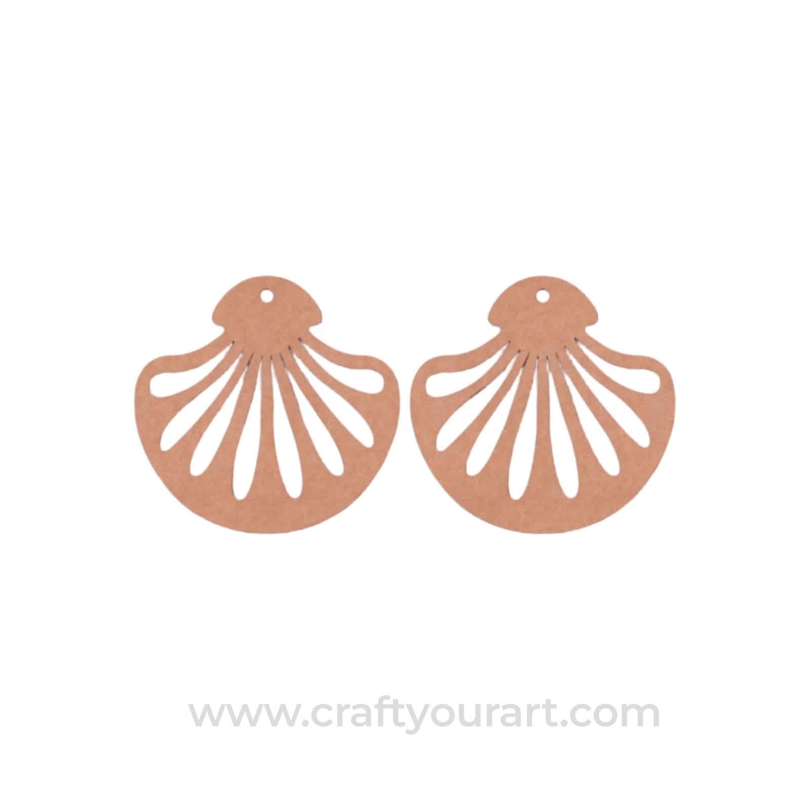 Earrings MDF Design 68