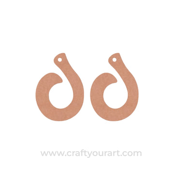 Earrings MDF Design 7