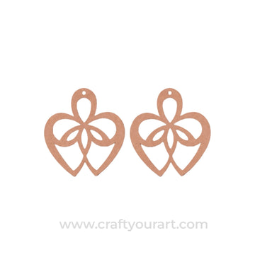 Earrings MDF Design 70