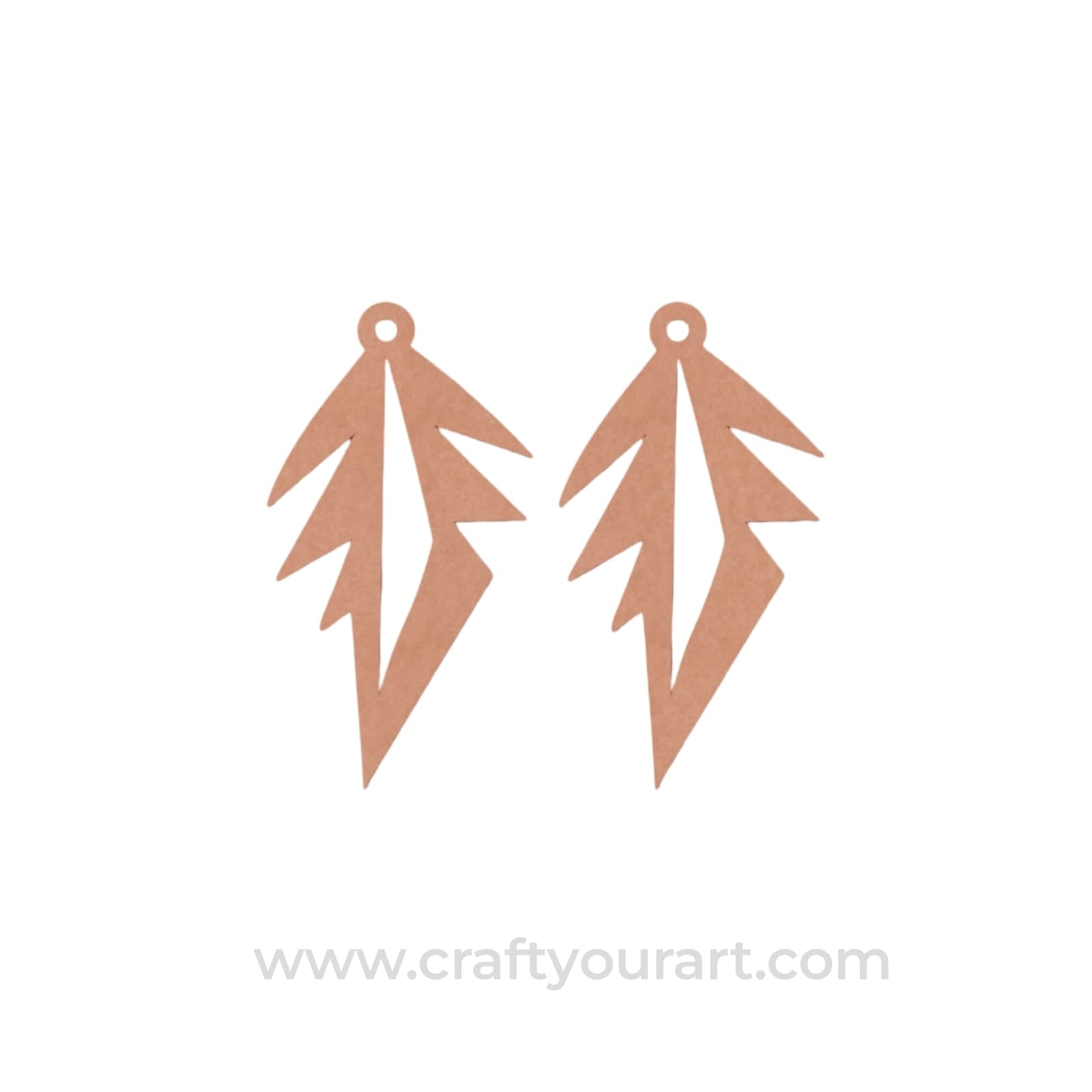 Earrings MDF Design 71