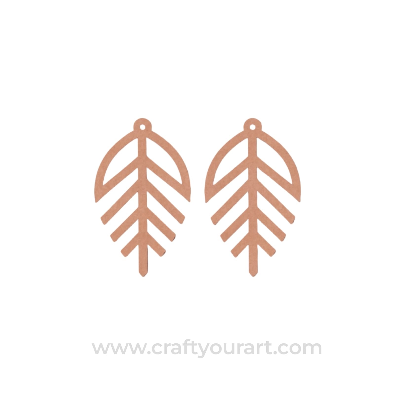 Earrings MDF Design 72