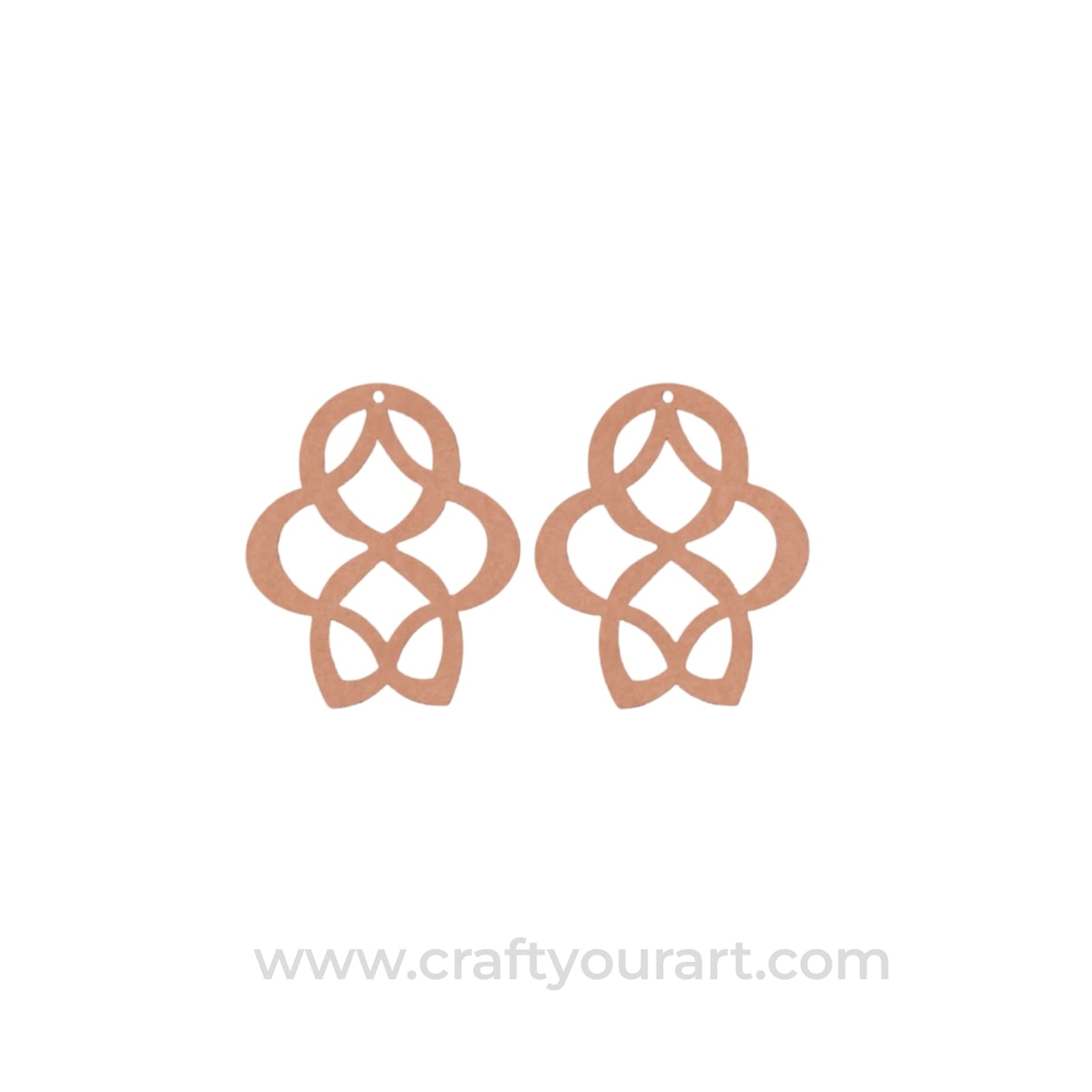Earrings MDF Design 76