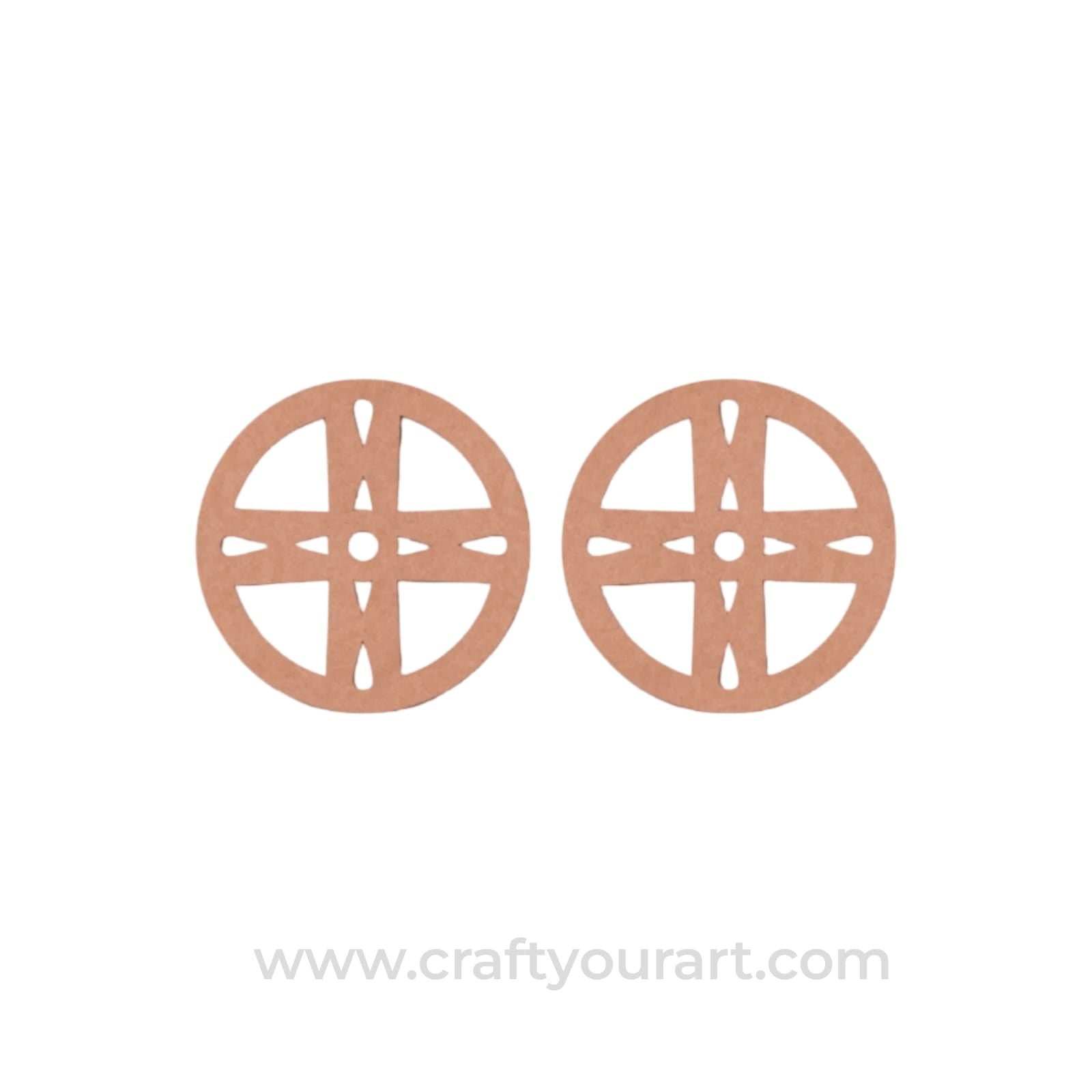 Earrings MDF Design 77