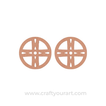 Earrings MDF Design 77