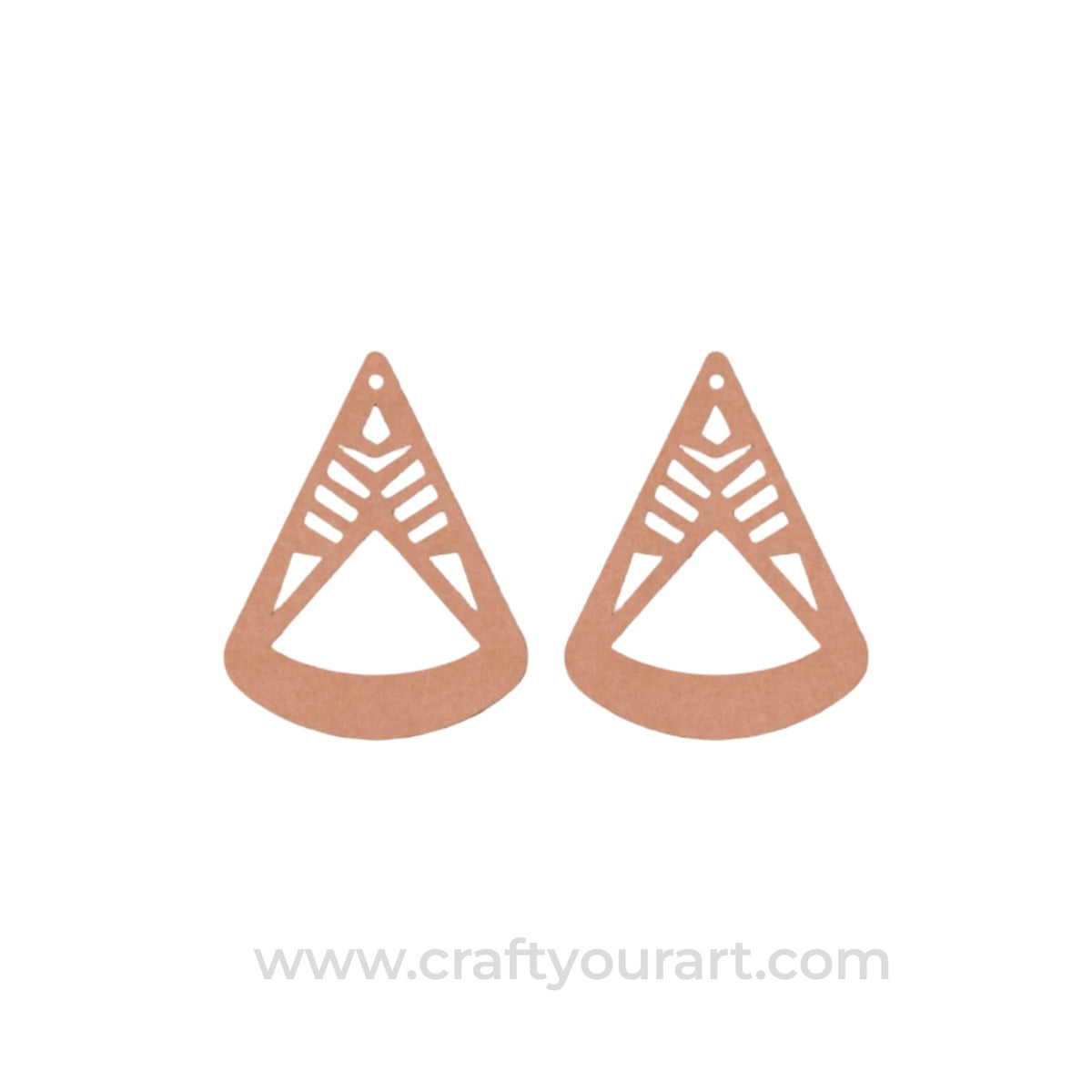 Earrings MDF Design 80