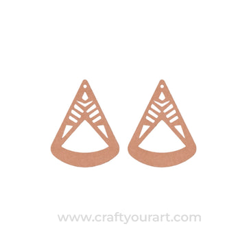 Earrings MDF Design 80