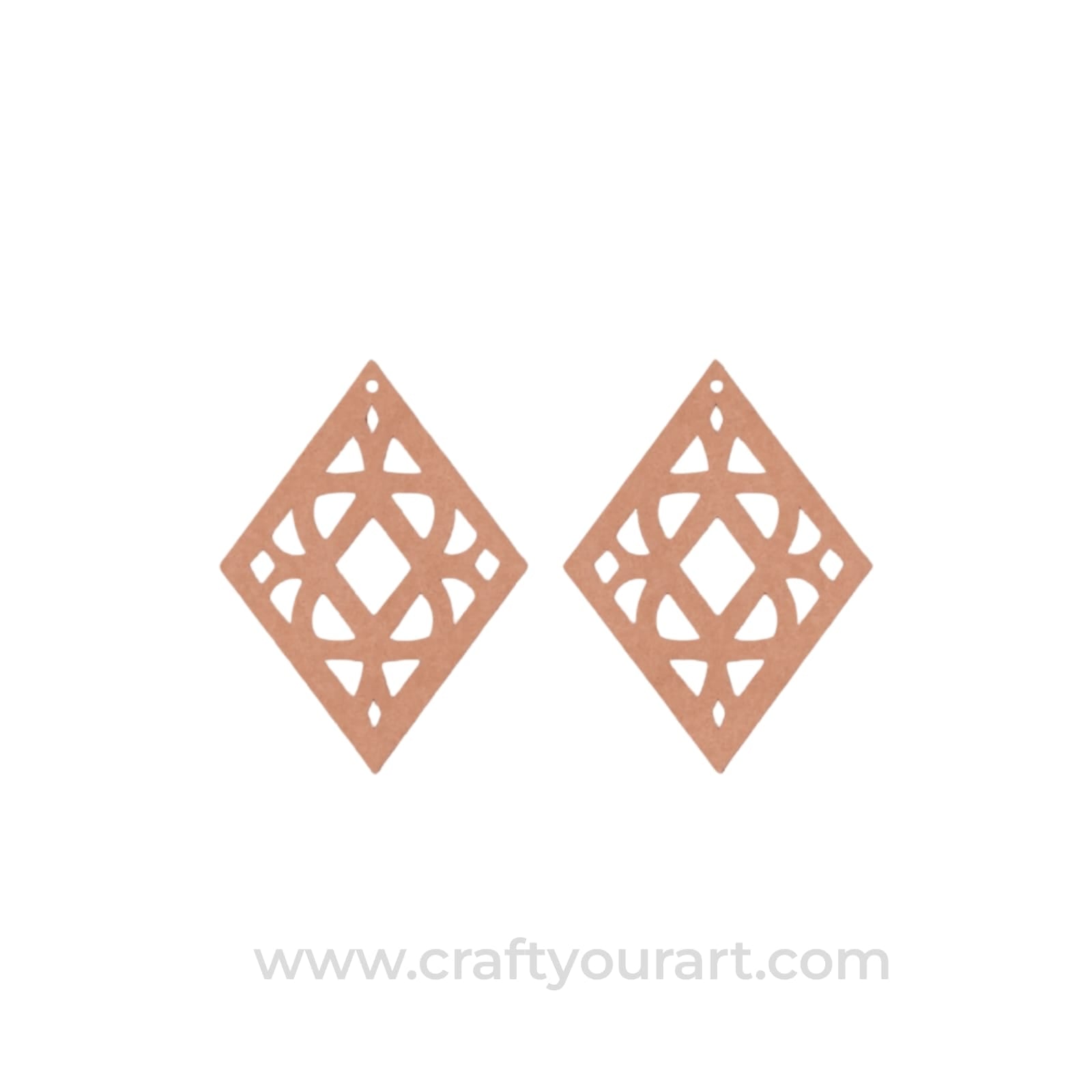 Earrings MDF Design 83