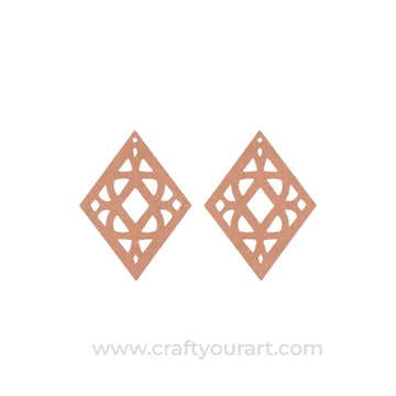 Earrings MDF Design 83