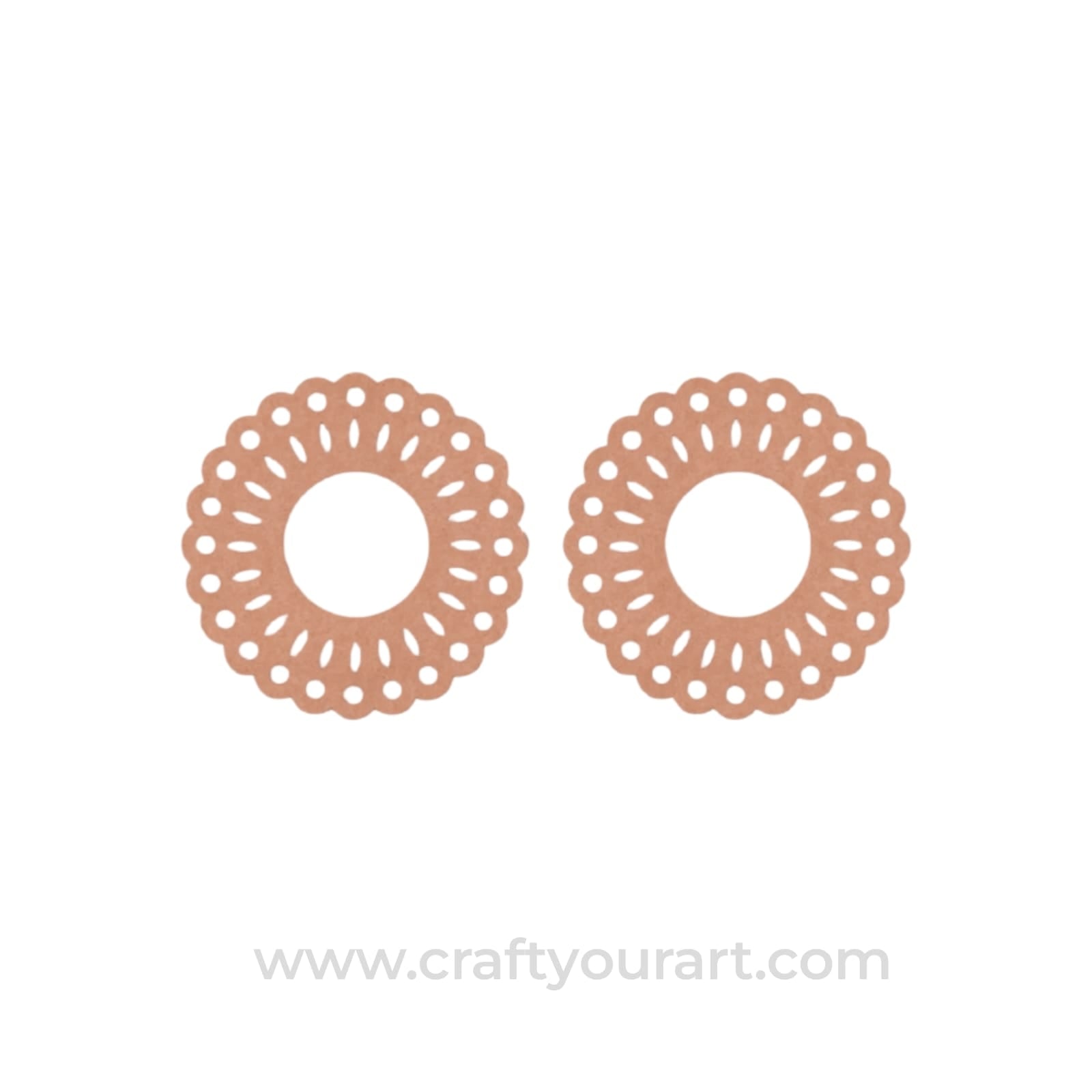Earrings MDF Design 84