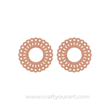Earrings MDF Design 84