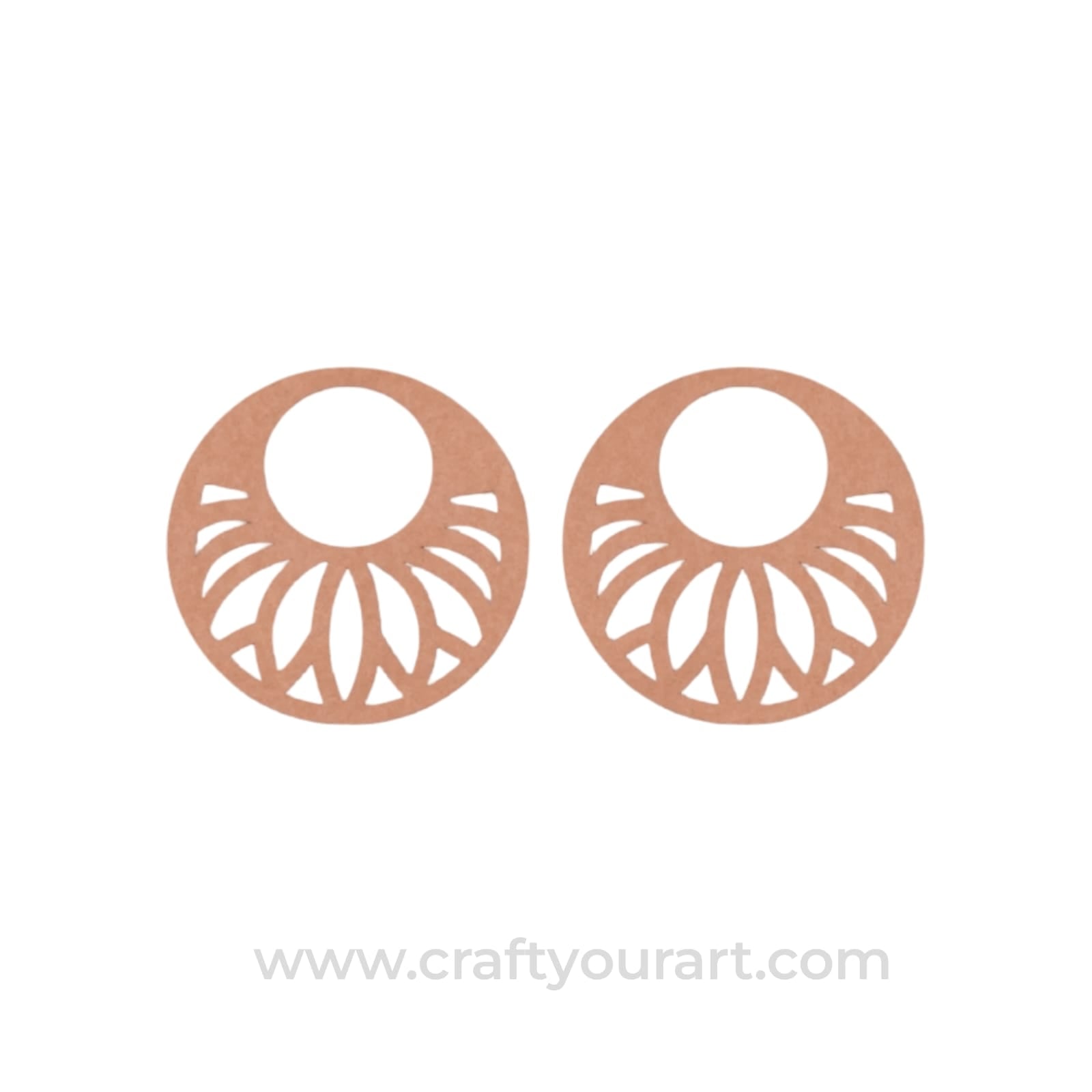 Earrings MDF Design 88