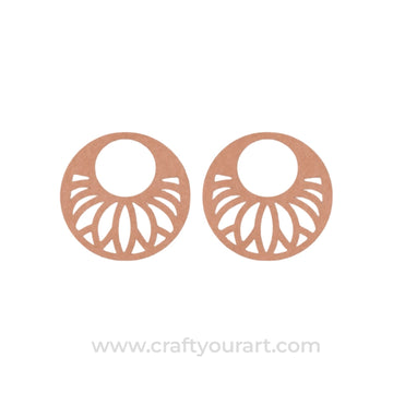 Earrings MDF Design 88