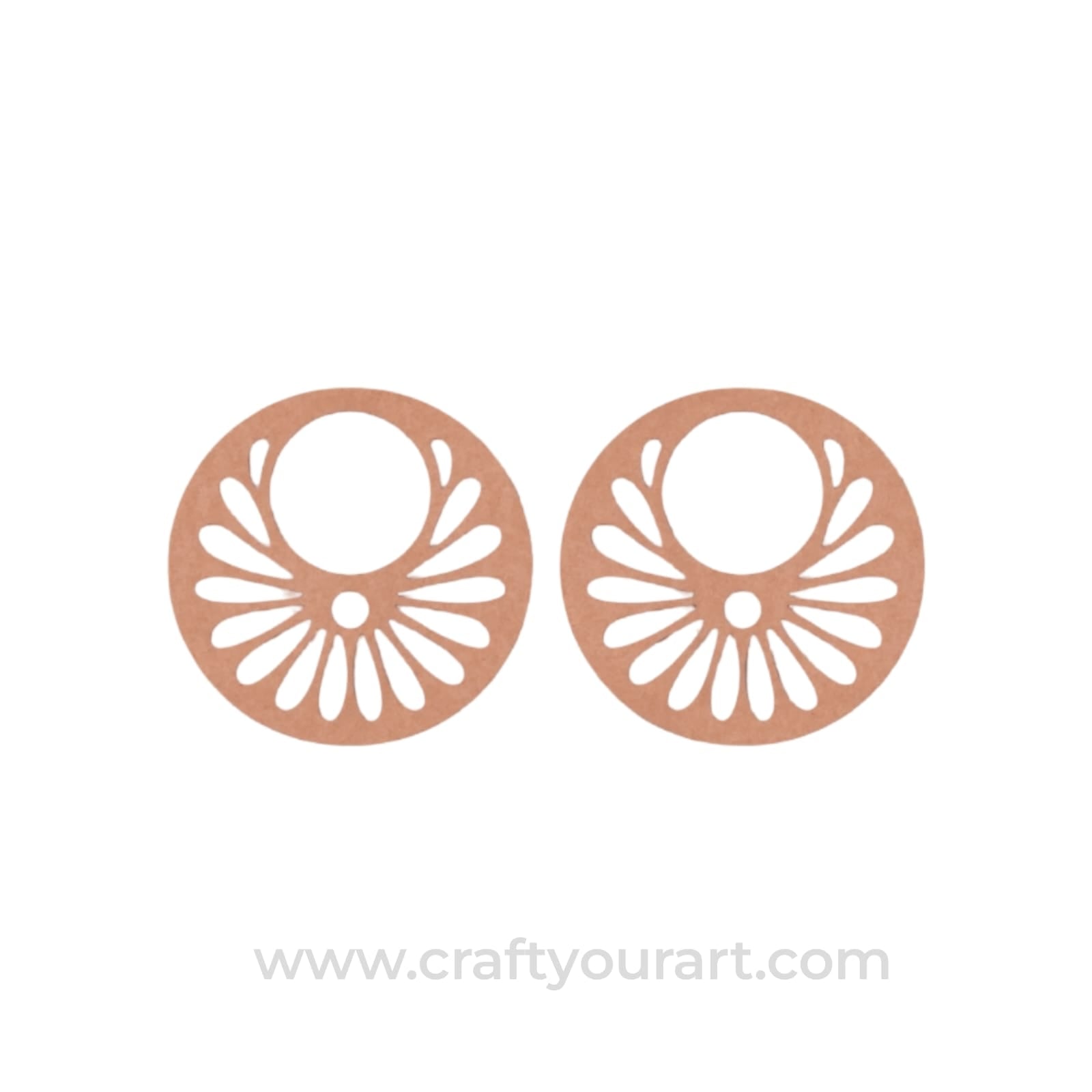 Earrings MDF Design 89