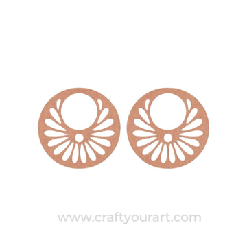 Earrings MDF Design 89