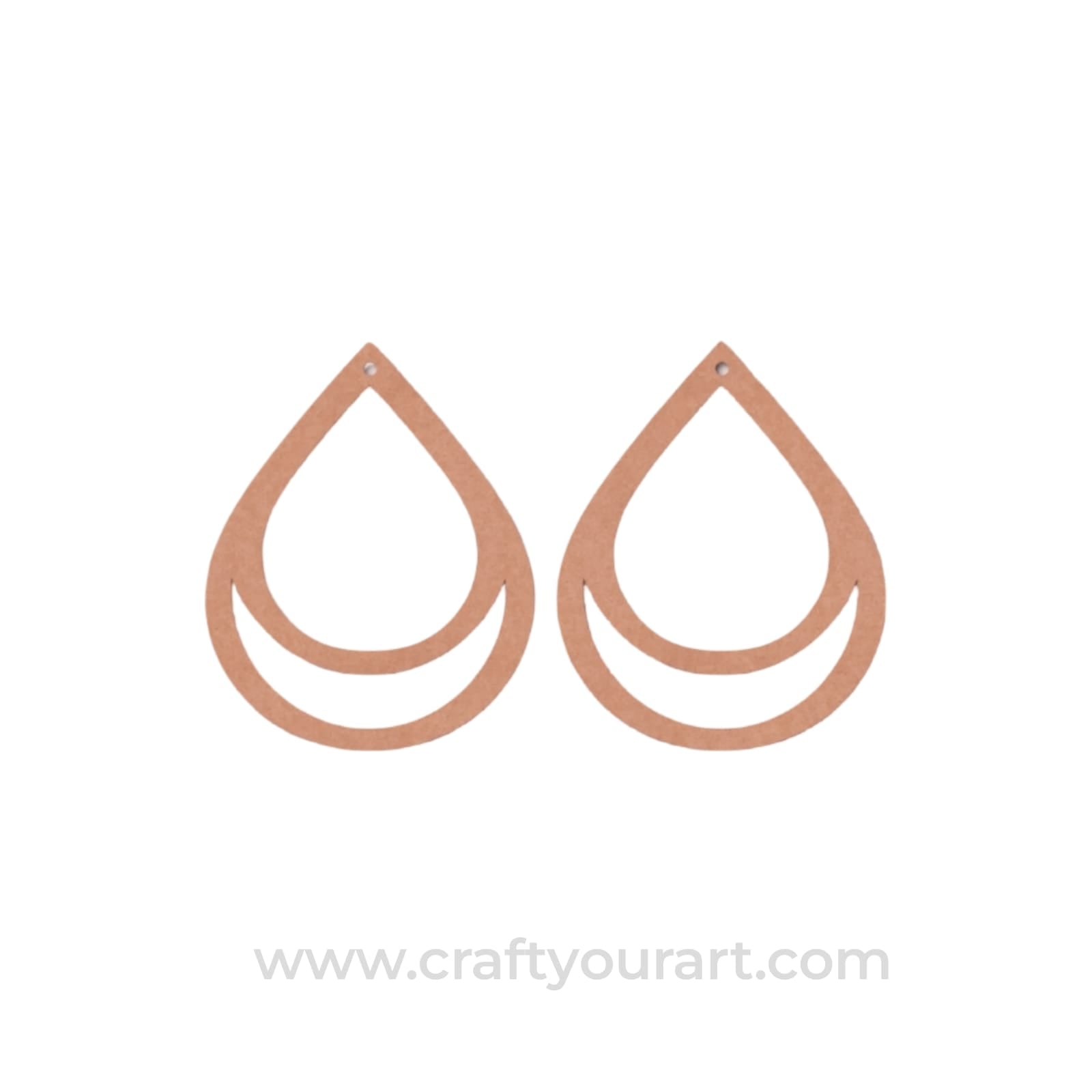 Earrings MDF Design 8
