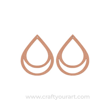 Earrings MDF Design 8