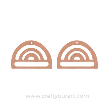 Earrings MDF Design 9