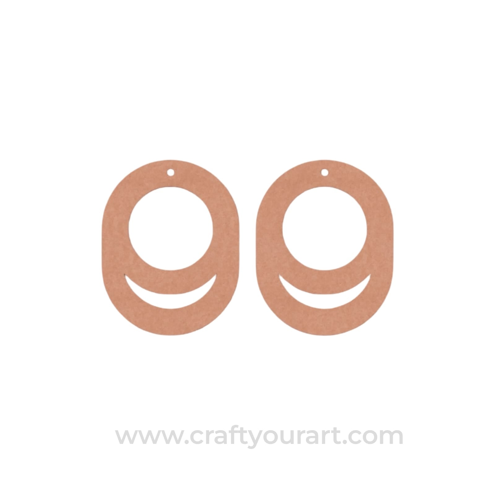 Earrings MDF Design 90