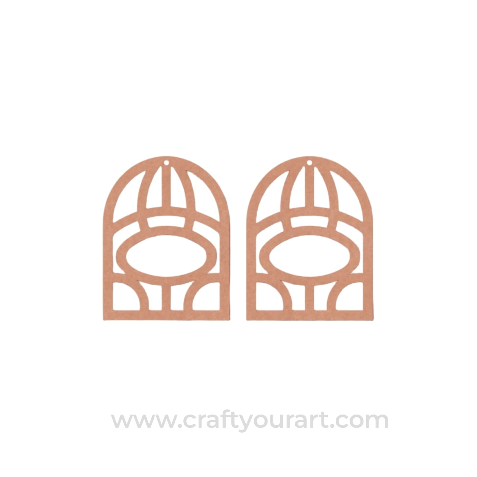 Earrings MDF Design 91