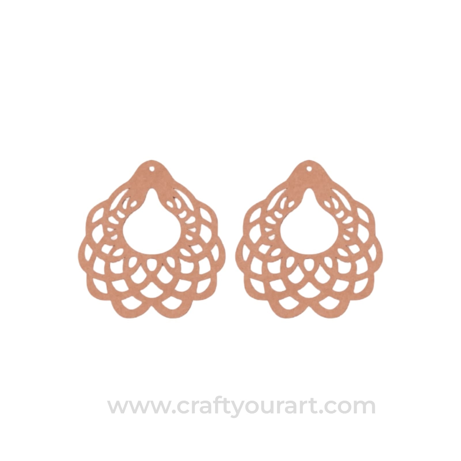 Earrings MDF Design 94