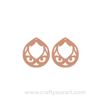 Earrings MDF Design 95