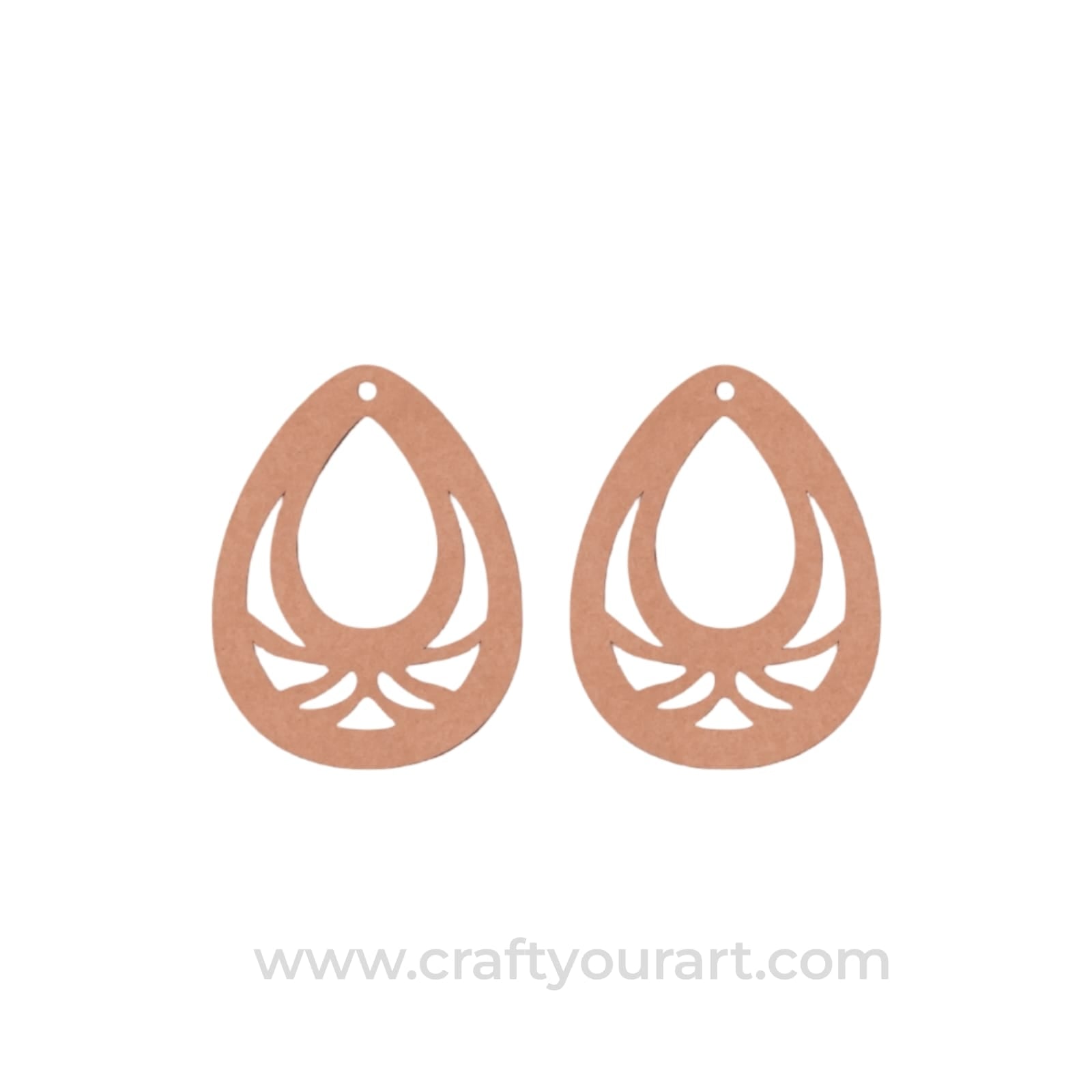 Earrings MDF Design 96