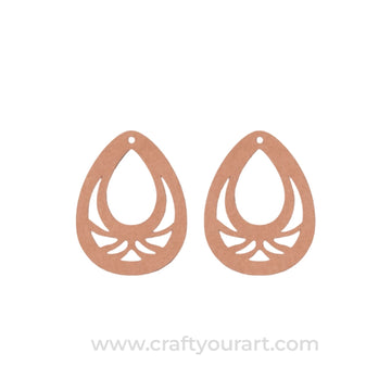 Earrings MDF Design 96