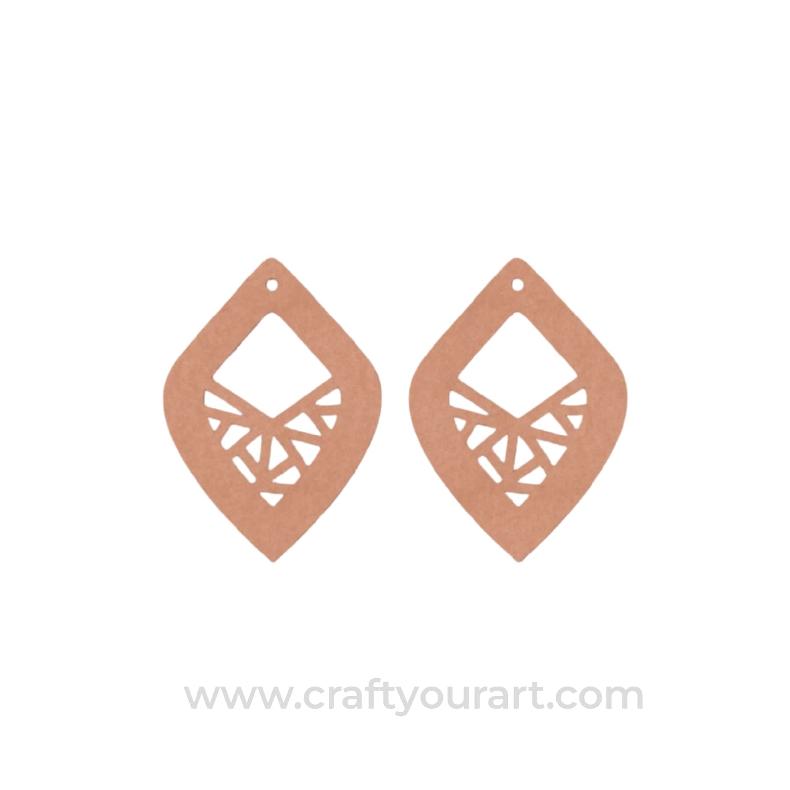 Earrings MDF Design 97