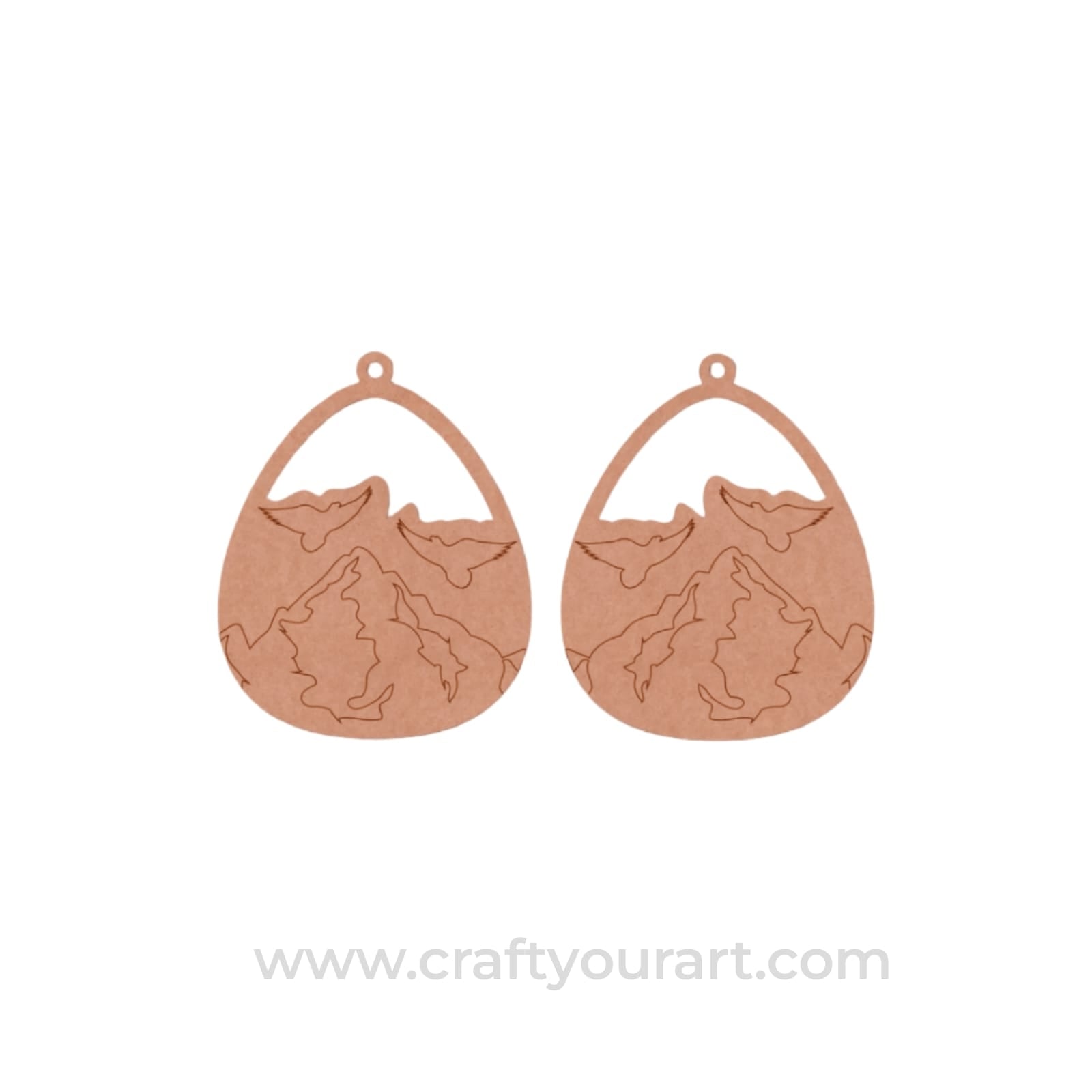 Earrings MDF Design 120