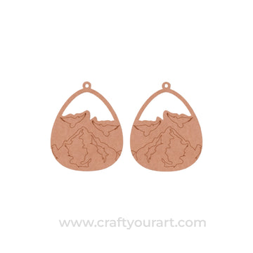 Earrings MDF Design 120