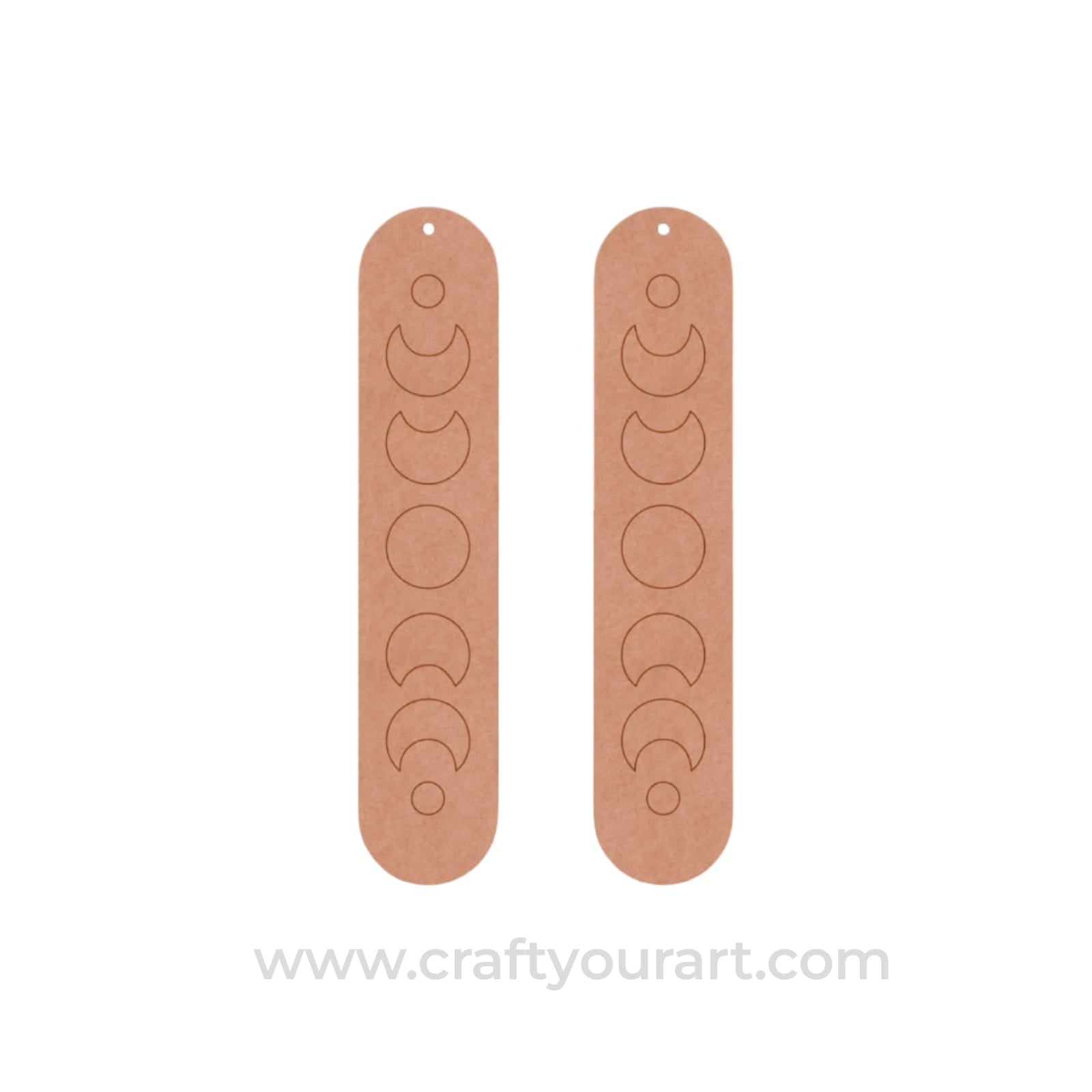 Earrings MDF Design 122