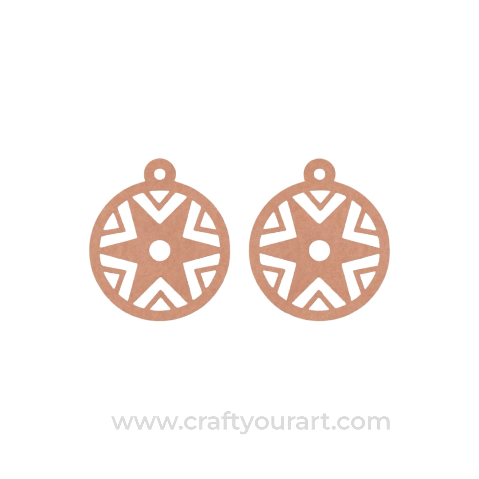 Earrings MDF Design 180