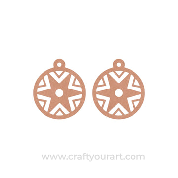 Earrings MDF Design 180
