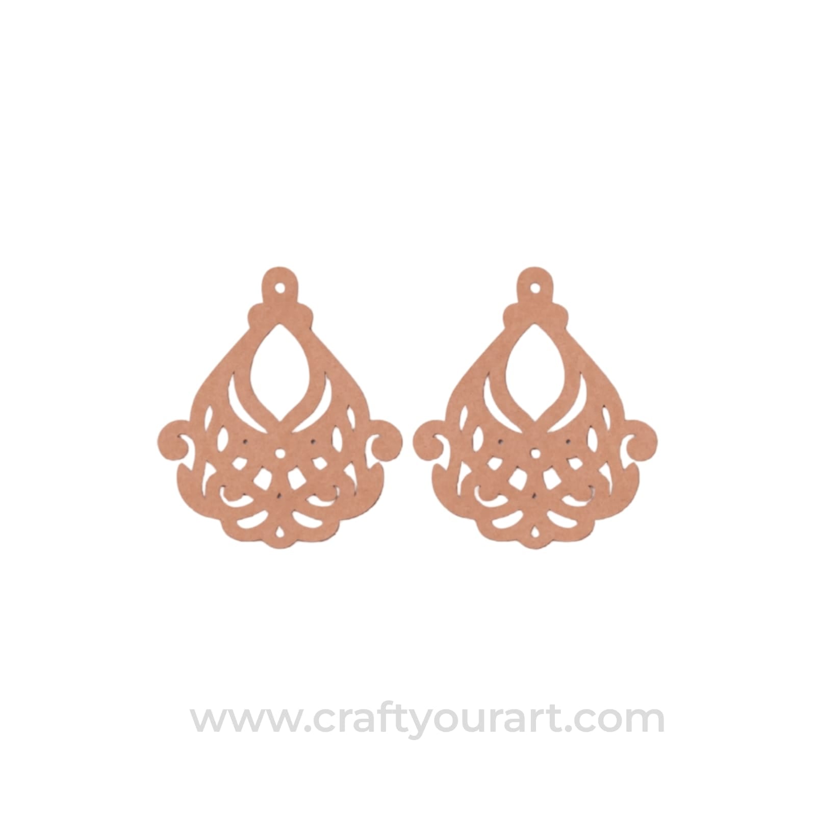 Earrings MDF Design 228