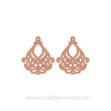 Earrings MDF Design 228