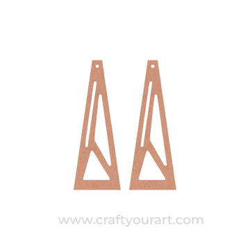 Earrings MDF Design 45