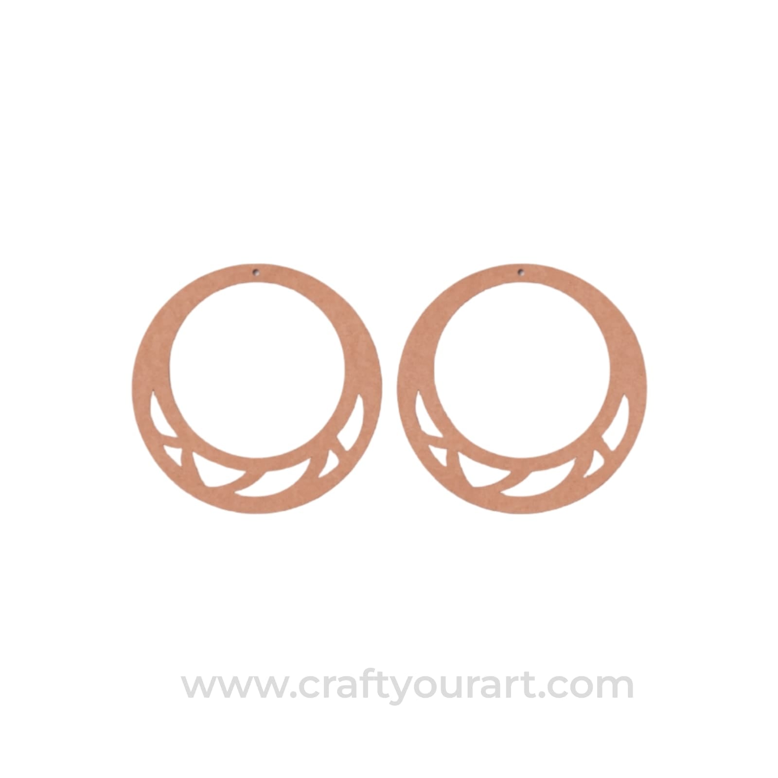 Earrings MDF Design 64