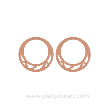 Earrings MDF Design 64