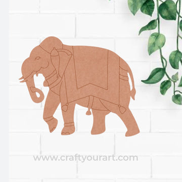 Elephant Pre Marked MDF Design 11