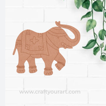 Elephant Pre Marked MDF Design 13