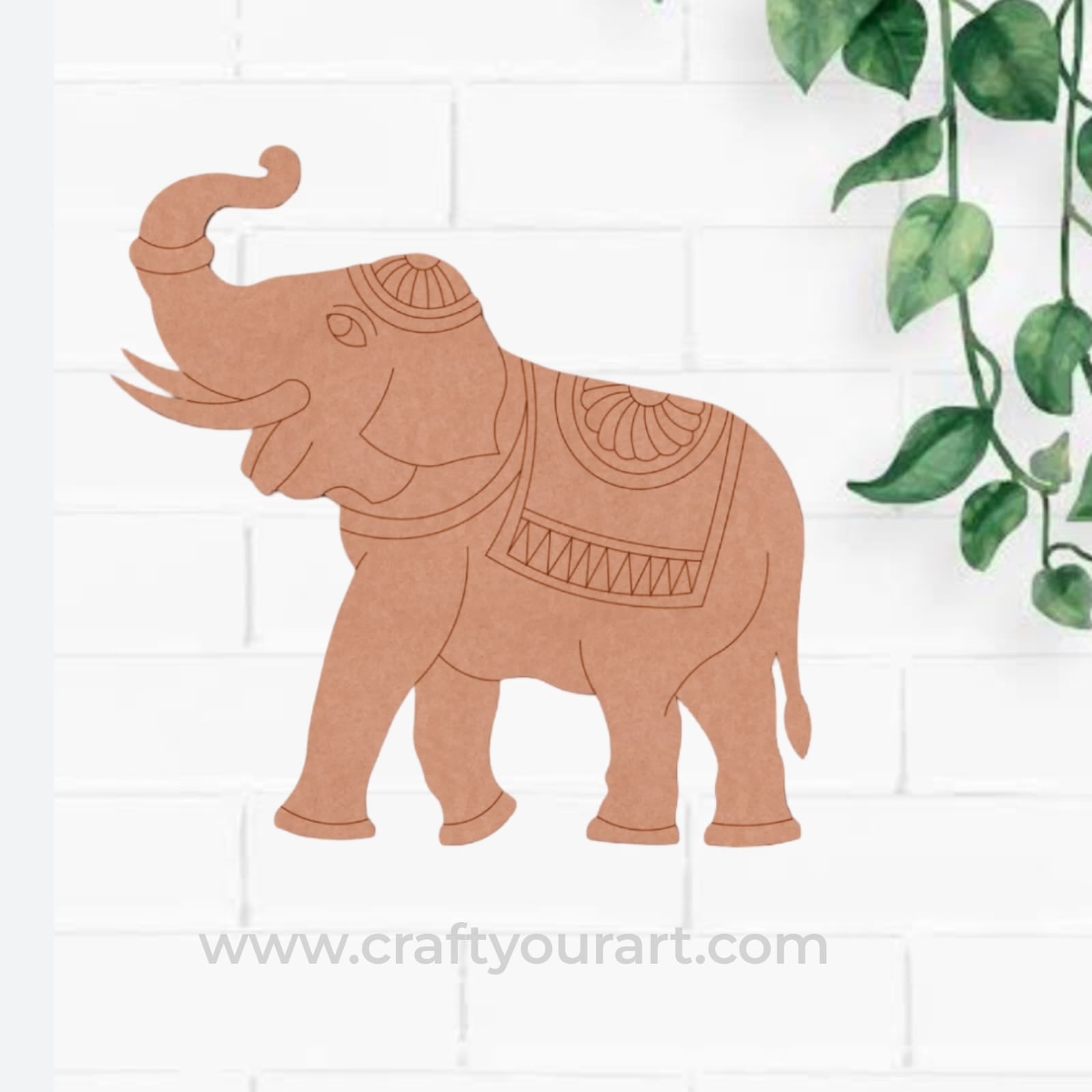 Elephant Pre Marked MDF Design 15