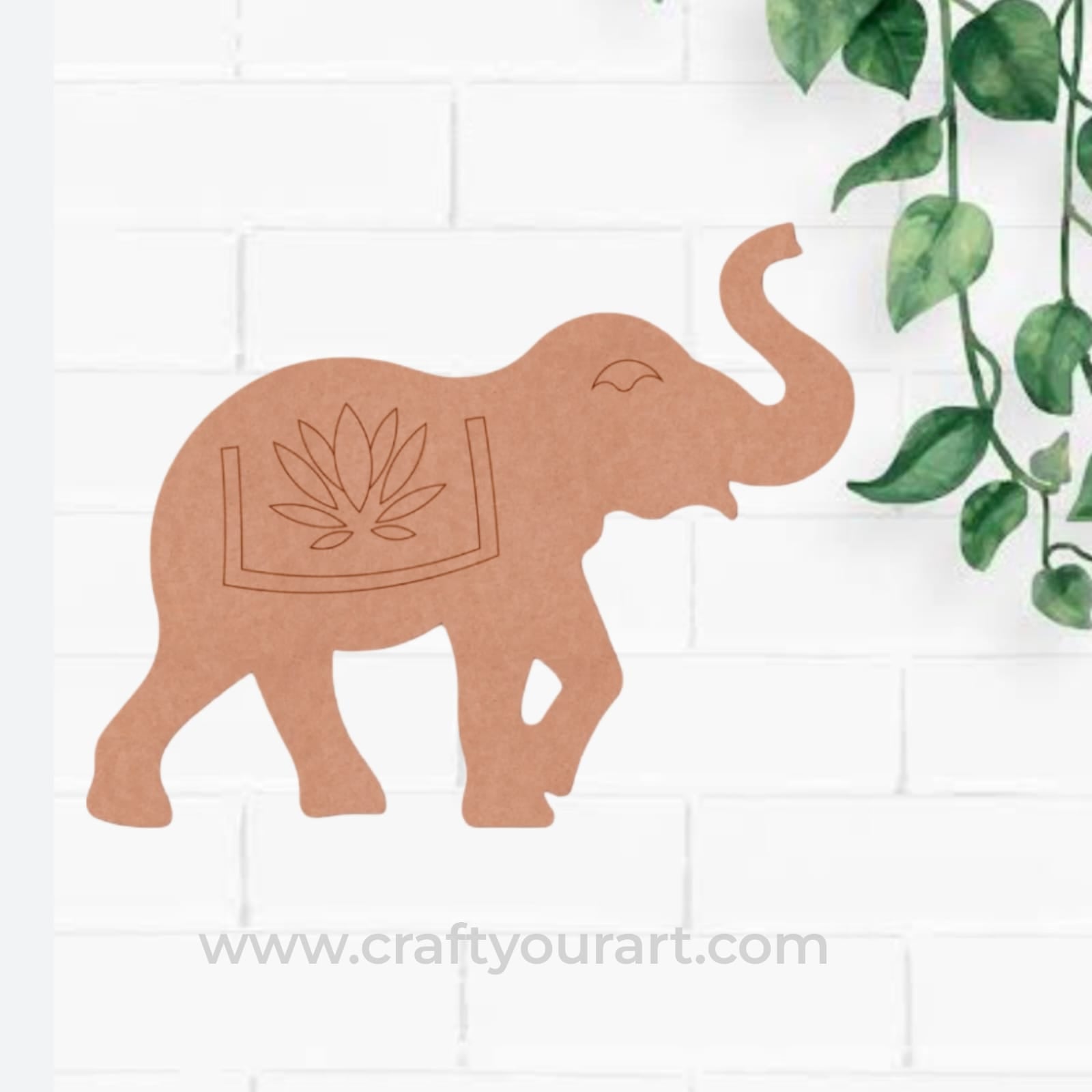 Elephant Pre Marked MDF Design 20