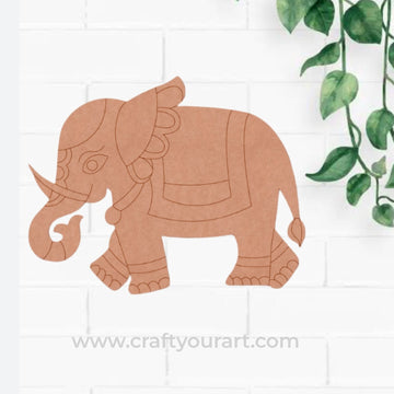 Elephant Pre Marked MDF Design 26