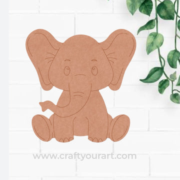 Elephant Pre Marked MDF Design 27