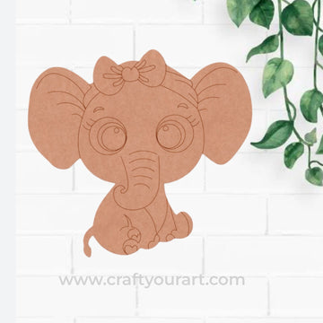 Elephant Pre Marked MDF Design 33
