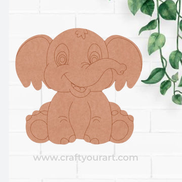 Elephant Pre Marked MDF Design 34