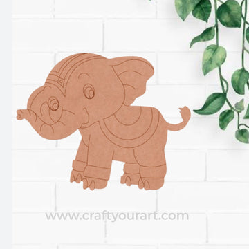 Elephant Pre Marked MDF Design 35