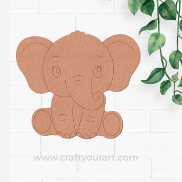 Elephant Pre Marked MDF Design 5